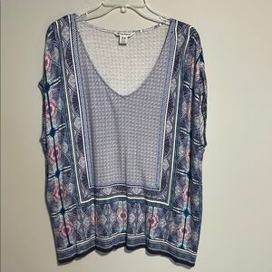 Tommy Bahama Blue Sleeveless Shirt size Medium NWOT